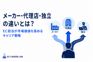 メーカー・代理店・独立の違いを解説するアイキャッチ画像